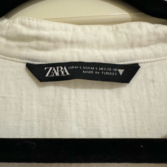 Linen blend pocketed bomber jacket - Picture 3 of 3